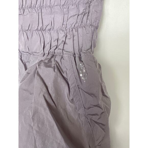 Free People Movement Lavender The Way Home Logo Shorts, Size S, Like New - Picture 6 of 6